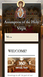 Mobile Screenshot of holyassumptionphilly.org